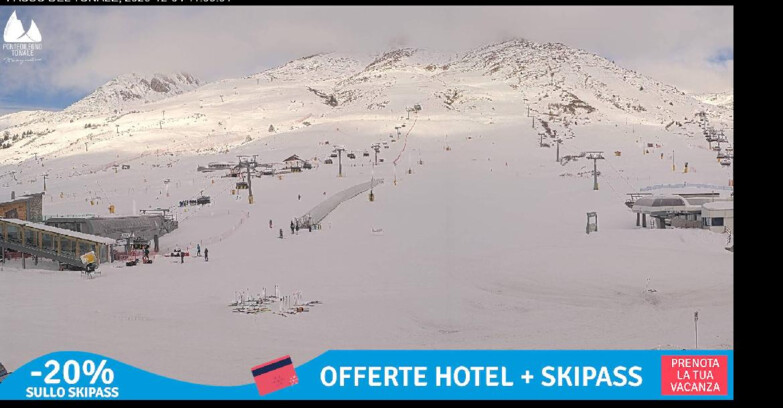 Webcam Ponte di legno-Tonale - Webcam Passo Tonale Live: Meteo, Neve e Condizioni Piste in Tempo Reale