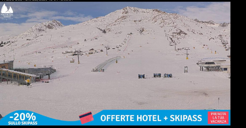Webcam Ponte di legno-Tonale - Webcam Passo Tonale Live: Meteo, Neve e Condizioni Piste in Tempo Reale