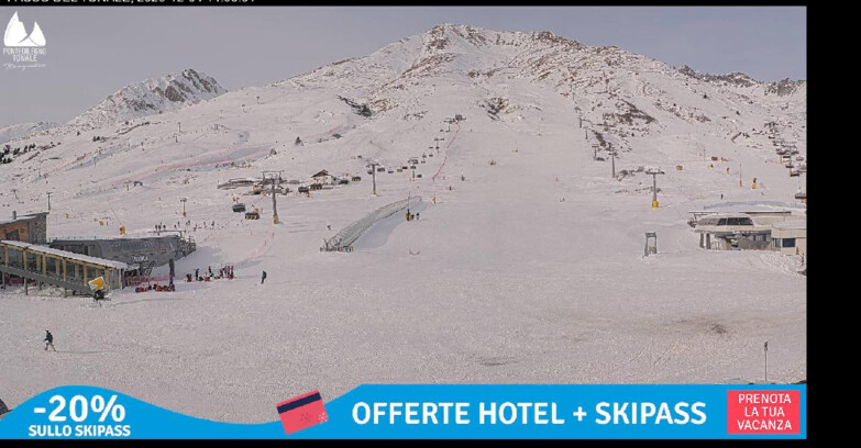 Webcam Ponte di legno-Tonale - Webcam Passo Tonale Live: Meteo, Neve e Condizioni Piste in Tempo Reale
