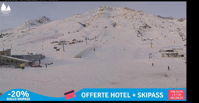 Webcam Ponte di legno-Tonale - Webcam Passo Tonale Live: Meteo, Neve e Condizioni Piste in Tempo Reale