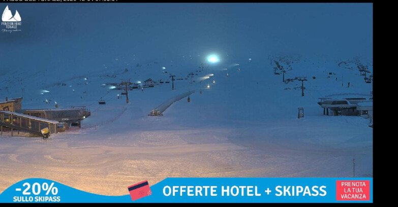Webcam Ponte di legno-Tonale - Webcam Passo Tonale Live: Meteo, Neve e Condizioni Piste in Tempo Reale