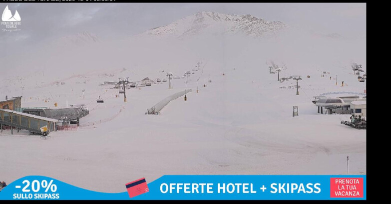 Webcam Ponte di legno-Tonale - Webcam Passo Tonale Live: Meteo, Neve e Condizioni Piste in Tempo Reale