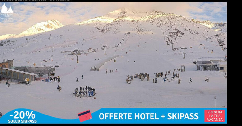 Webcam Ponte di legno-Tonale - Webcam Passo Tonale Live: Meteo, Neve e Condizioni Piste in Tempo Reale