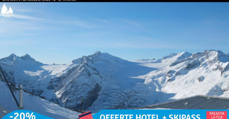 Webcam Presena Glacier  - Presena glacier - Tonale