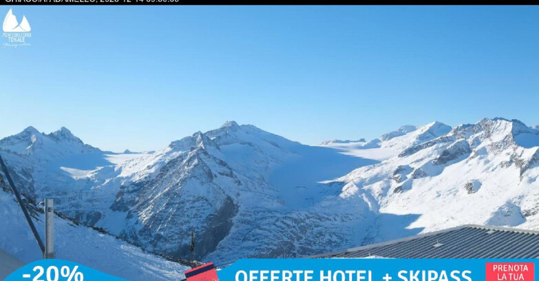 Webcam Ghiacciaio Presena  - Presena