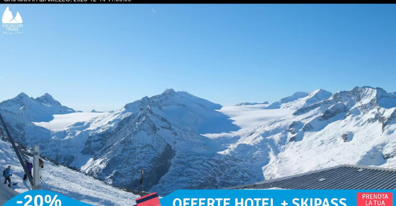 Webcam Ghiacciaio Presena  - Presena