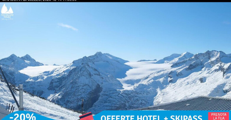 Webcam Ghiacciaio Presena  - Presena