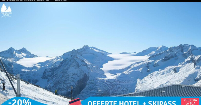 Webcam Ghiacciaio Presena  - Presena