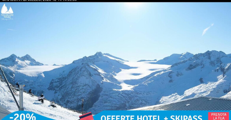 Webcam Ghiacciaio Presena  - Presena