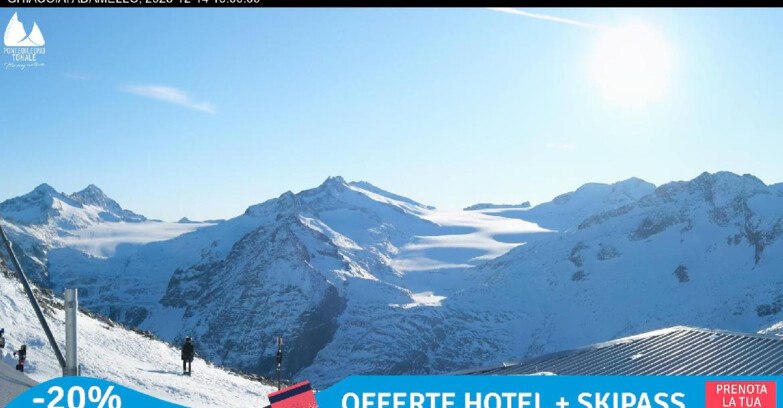 Webcam Ghiacciaio Presena  - Presena