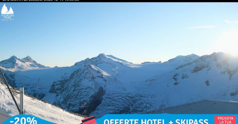 Webcam Ghiacciaio Presena  - Presena