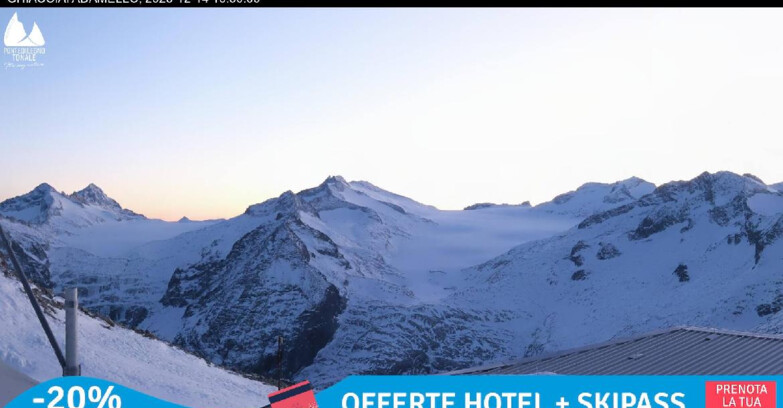 Webcam Ghiacciaio Presena  - Presena