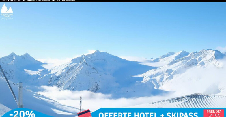 Webcam Presena Glacier  - Presena glacier - Tonale