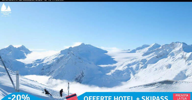 Webcam Presena Glacier  - Presena glacier - Tonale