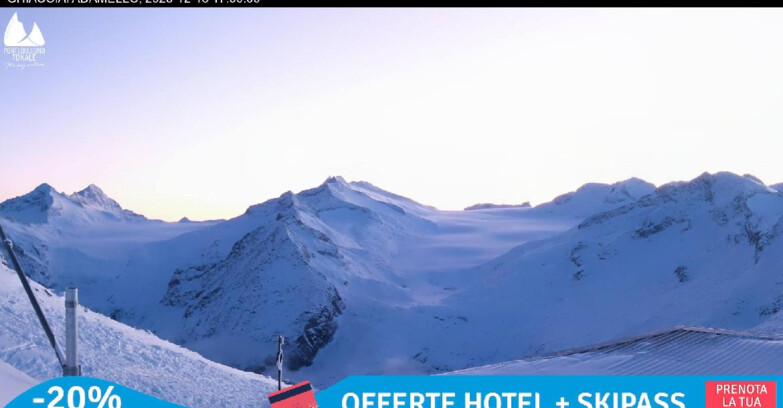 Webcam Presena Glacier  - Presena glacier - Tonale