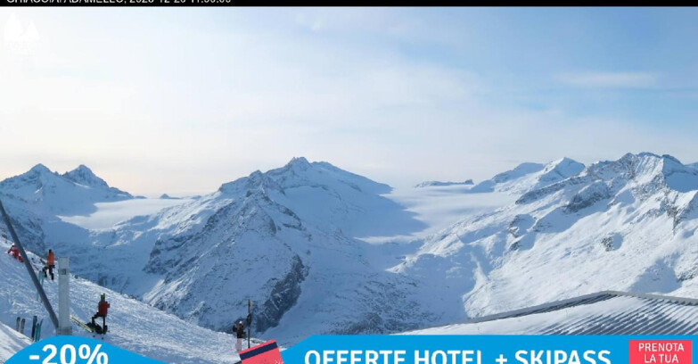 Webcam Ghiacciaio Presena - Presena Tonale
