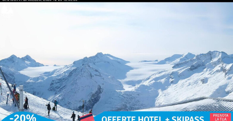 Webcam Ghiacciaio Presena - Presena Tonale