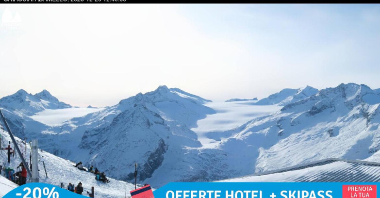 Webcam Ghiacciaio Presena - Presena Tonale
