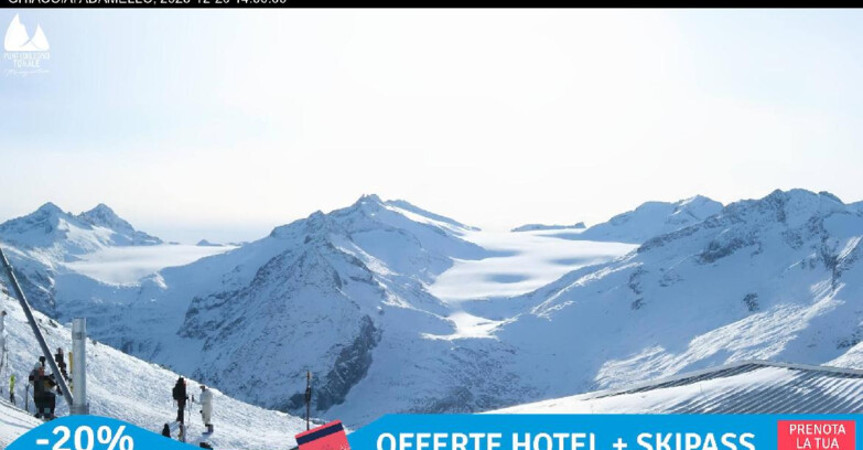 Webcam Ghiacciaio Presena - Presena Tonale