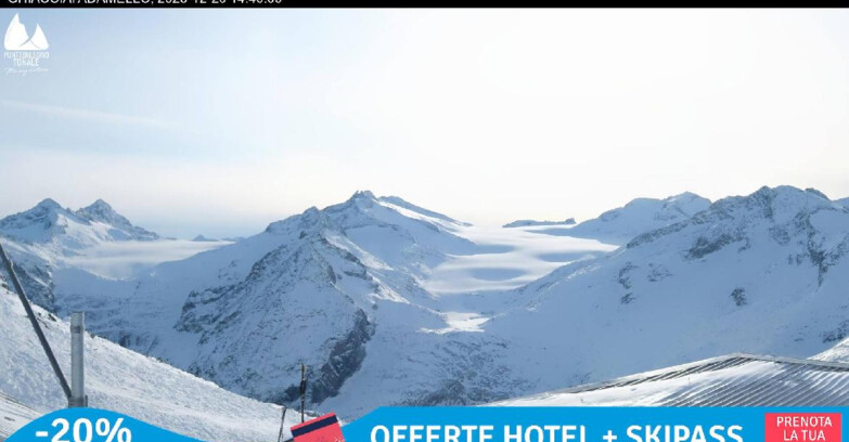 Webcam Ghiacciaio Presena - Presena Tonale