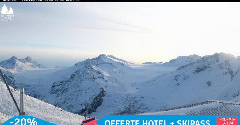 Webcam Ghiacciaio Presena - Presena Tonale