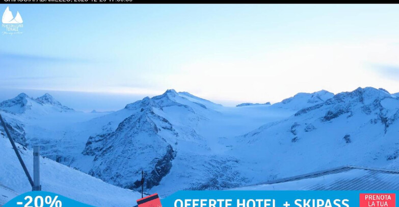 Webcam Ghiacciaio Presena - Presena Tonale