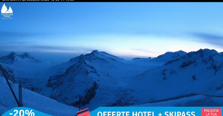 Webcam Ghiacciaio Presena - Presena Tonale