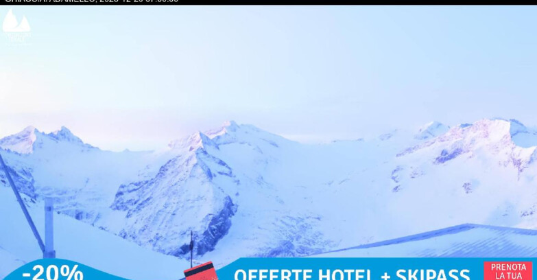 Webcam Ghiacciaio Presena - Presena Tonale