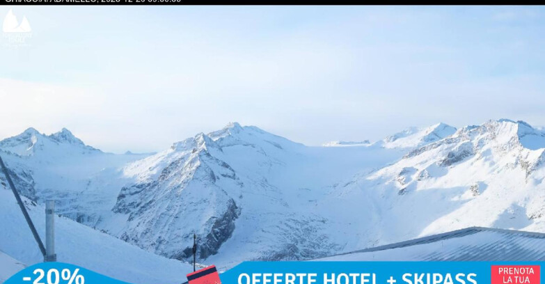 Webcam Ghiacciaio Presena - Presena Tonale
