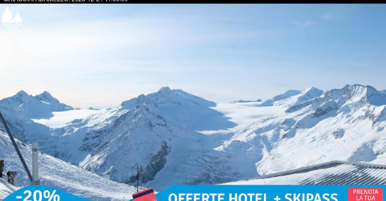 Webcam Ghiacciaio Presena - Presena Tonale