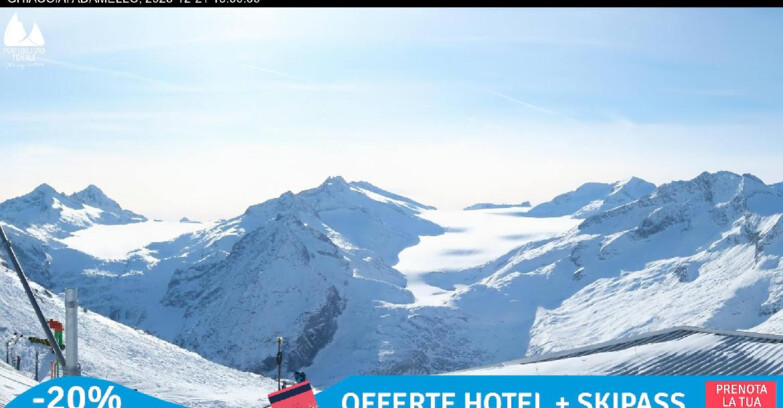 Webcam Ghiacciaio Presena - Presena Tonale