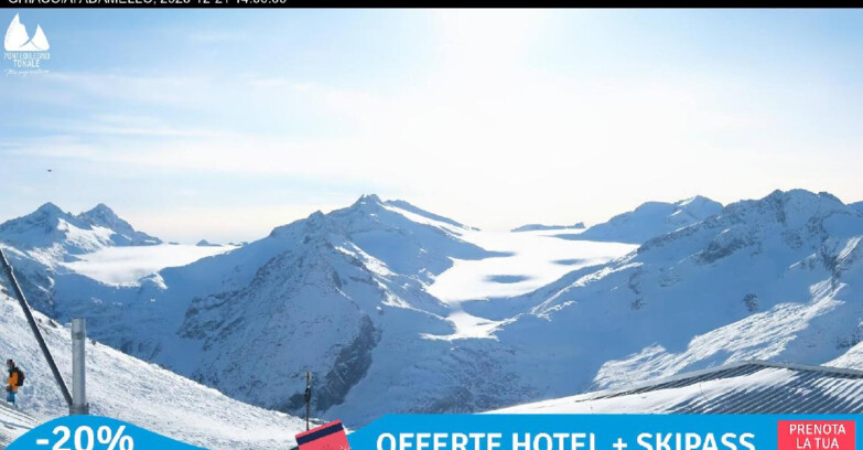 Webcam Ghiacciaio Presena - Presena Tonale