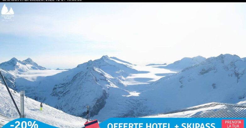 Webcam Ghiacciaio Presena - Presena Tonale