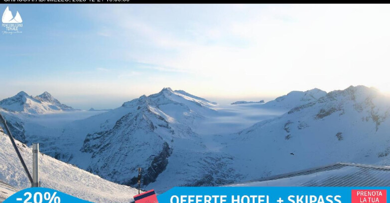 Webcam Ghiacciaio Presena - Presena Tonale