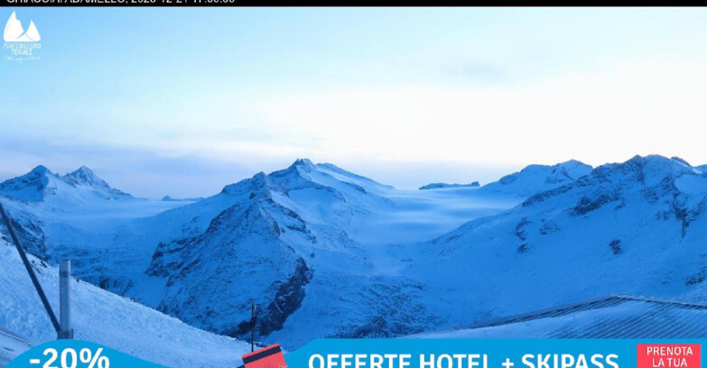 Webcam Ghiacciaio Presena - Presena Tonale