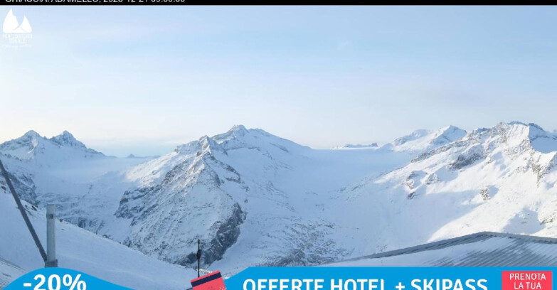 Webcam Ghiacciaio Presena - Presena Tonale