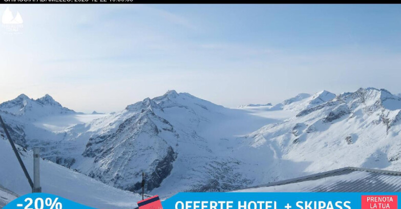 Webcam Ghiacciaio Presena - Presena Tonale