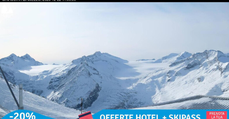 Webcam Ghiacciaio Presena - Presena Tonale