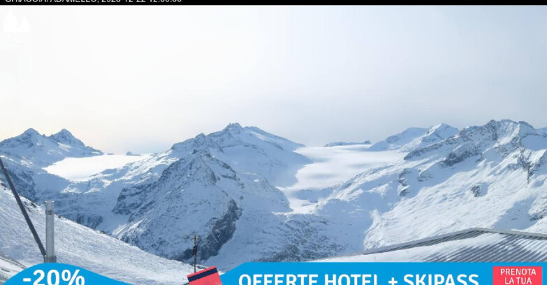 Webcam Ghiacciaio Presena - Presena Tonale