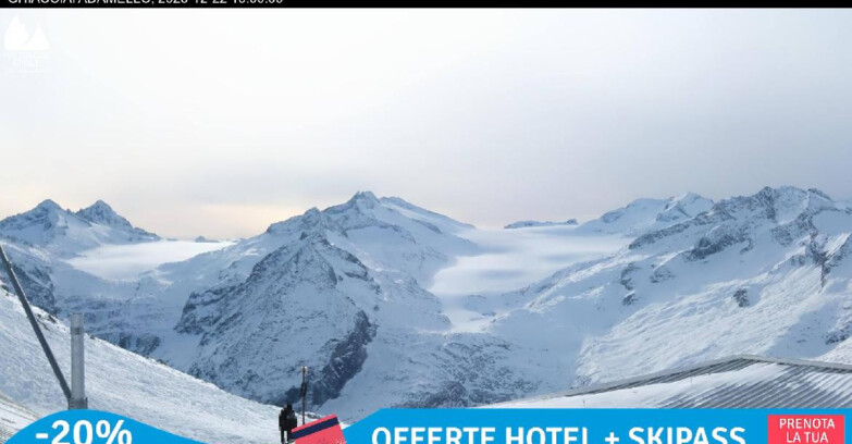 Webcam Ghiacciaio Presena - Presena Tonale