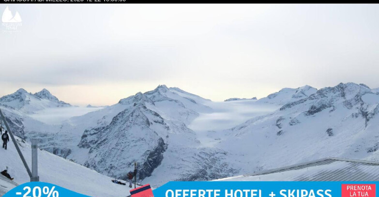 Webcam Ghiacciaio Presena - Presena Tonale