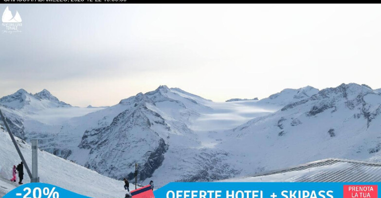Webcam Ghiacciaio Presena - Presena Tonale