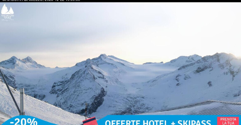 Webcam Ghiacciaio Presena - Presena Tonale