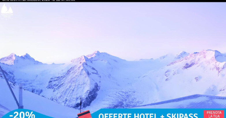 Webcam Ghiacciaio Presena - Presena Tonale