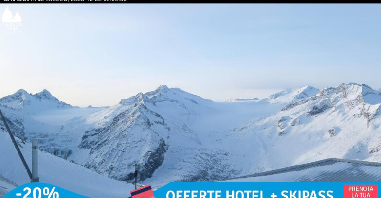 Webcam Ghiacciaio Presena - Presena Tonale