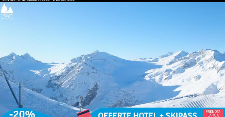 Webcam Gletscher Presena - Presena Gletscher - Tonale