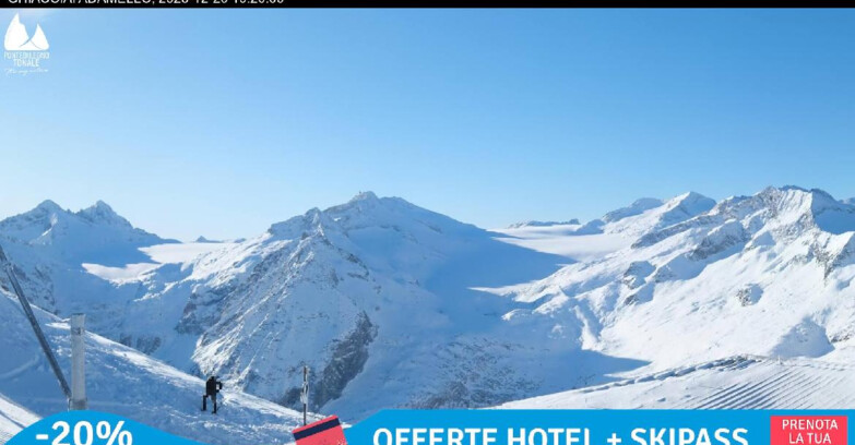Webcam Gletscher Presena - Presena Gletscher - Tonale
