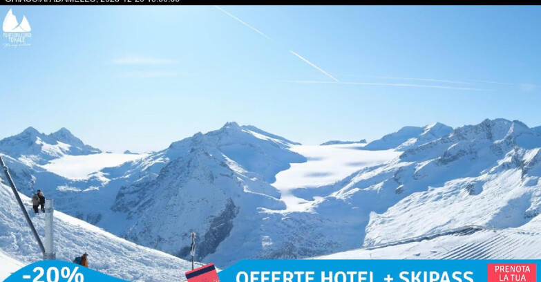 Webcam Gletscher Presena - Presena Gletscher - Tonale