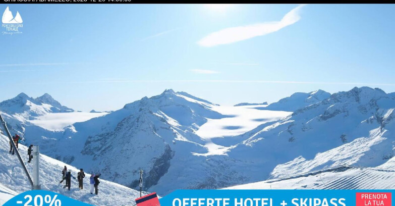 Webcam Gletscher Presena - Presena Gletscher - Tonale