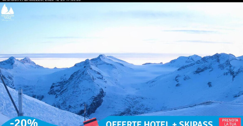 Webcam Gletscher Presena - Presena Gletscher - Tonale